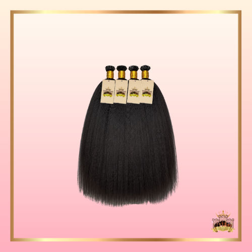 Virgin Kinky Straight K-Tip Extensions