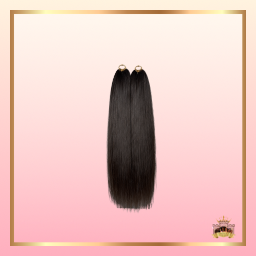 Raw Straight Feather Crochet Hair