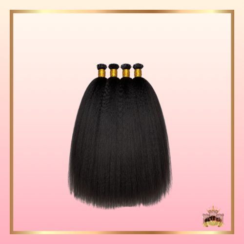 Raw Kinky Straight K-Tip Extensions