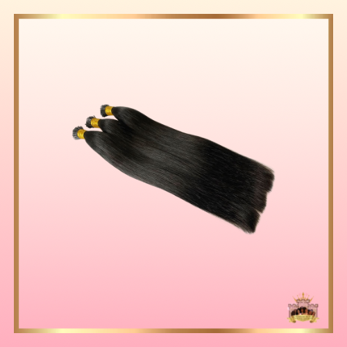 Raw Straight I-Tip Extensions