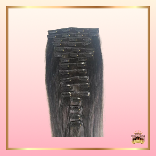 Raw Straight Clip-ins Extensions